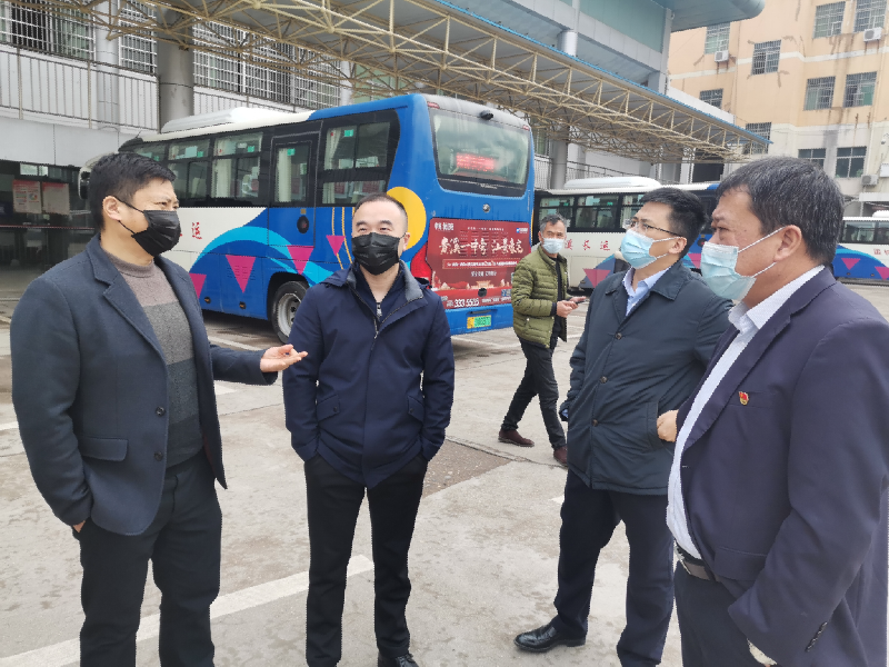 總部領(lǐng)導(dǎo)蒞臨鷹潭公交、鷹潭長運檢查指導(dǎo)工作
