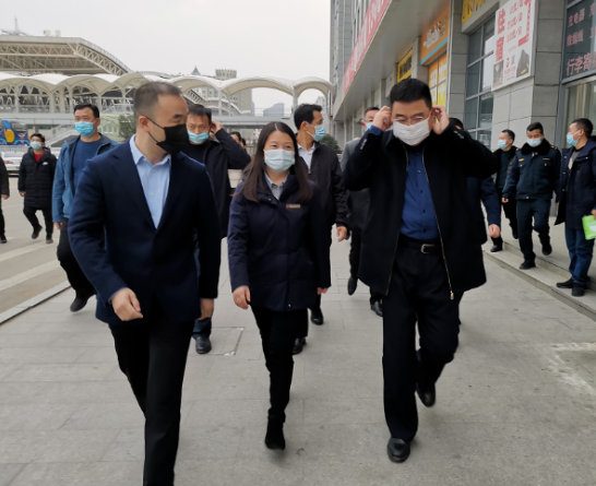 李松殿一行督導(dǎo)南昌長途汽車站疫情防控、春運(yùn)安全生產(chǎn)工作