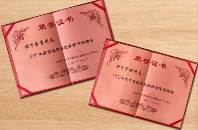 新余公交 童青、羅珊分別榮獲2020年度優(yōu)秀團干、優(yōu)秀團員稱號