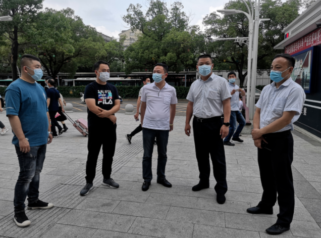 市運管處督查徐坊客運站安全生產、疫情防控及文明創(chuàng)建工作