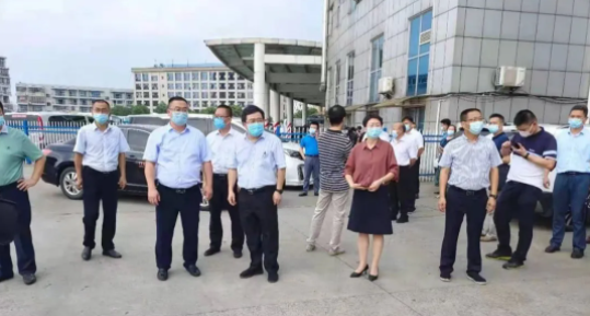 九江長運 市領(lǐng)導檢查九江長途汽車站疫情防控工作