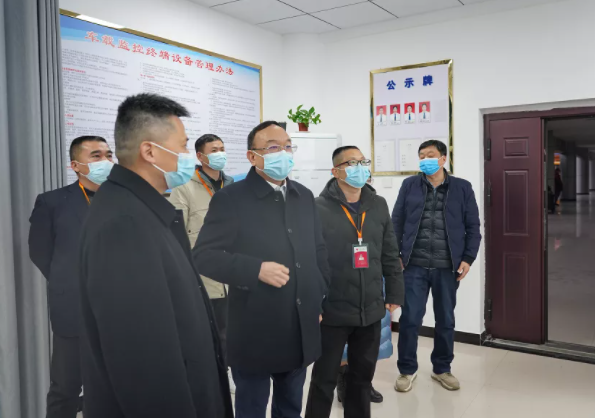 胡維泉一行蒞臨鷹潭長運、鷹潭公交督導安全生產工作