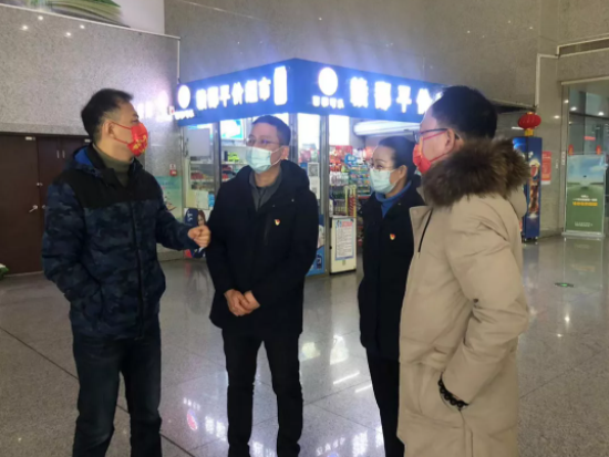 葛威敏督導(dǎo)南昌長途汽車西站春運疫情防控、安全運輸工作