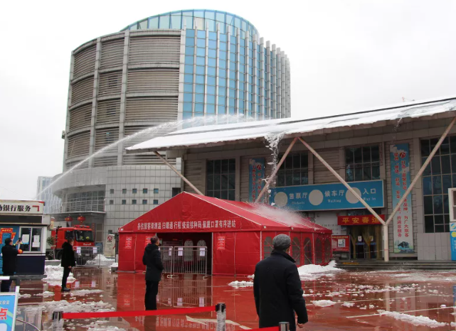 九江長(zhǎng)運(yùn) 清除積雪 消除隱患