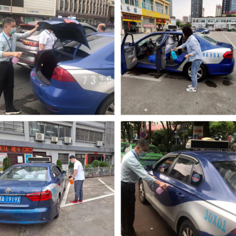 江西長(zhǎng)運(yùn)南昌地區(qū)各子公司開(kāi)展預(yù)防性消毒專項(xiàng)行動(dòng)