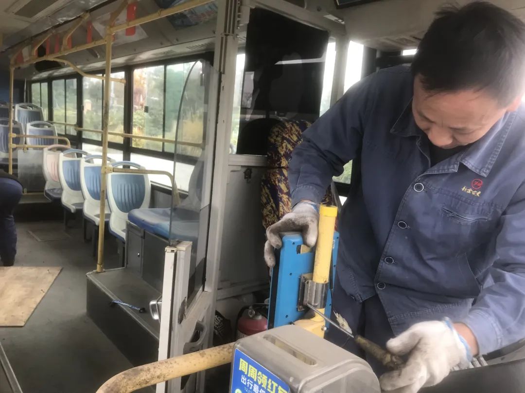 新余公交:修舊利廢出實招,降本增效顯成效